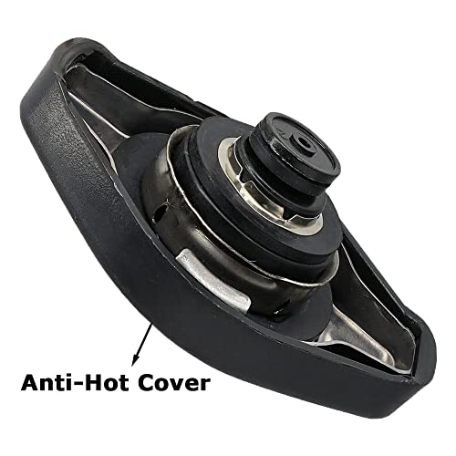 HOSAIRY Cooling Radiator Cap w/Anti-Hot Cover 19045-PAA-A01 for Acura RSX MDX TSX Honda Civic Accord Odyssey CR-V and More Vehicles - Image 3