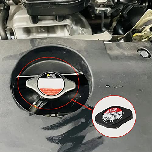 HOSAIRY Cooling Radiator Cap w/Anti-Hot Cover 19045-PAA-A01 for Acura RSX MDX TSX Honda Civic Accord Odyssey CR-V and More Vehicles - Image 5
