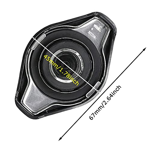 HOSAIRY Cooling Radiator Cap w/Anti-Hot Cover 19045-PAA-A01 for Acura RSX MDX TSX Honda Civic Accord Odyssey CR-V and More Vehicles - Image 2