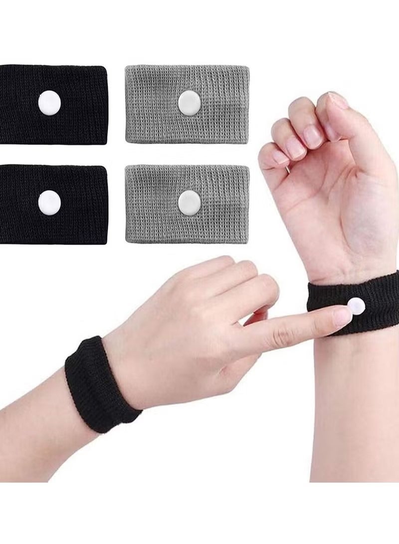 Generic Relief Band Travel Wristbands Motion Sickness Anti Nausea Wrist Bands Bracelet for Morning Sea Car Adults and Children - Image 1