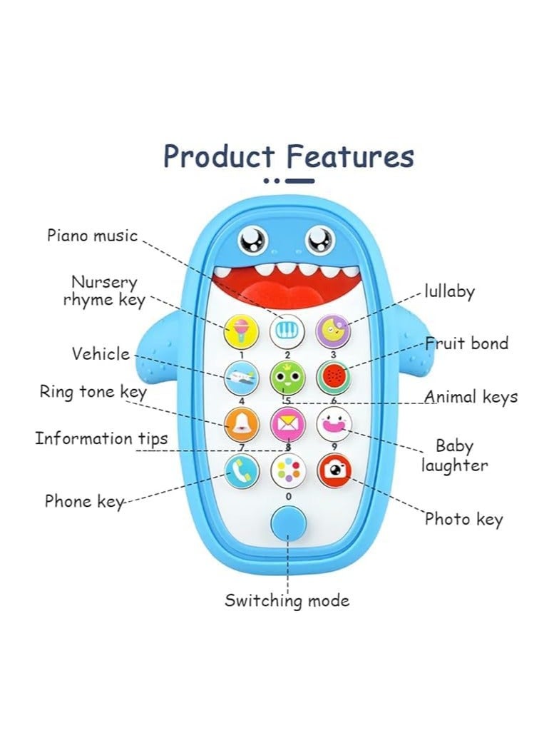 Generic Baby Musical Toys, Baby Shark Phone Toys with Light and Sound - Image 3