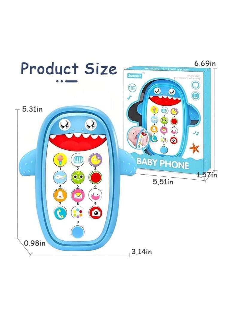 Generic Baby Musical Toys, Baby Shark Phone Toys with Light and Sound - Image 2