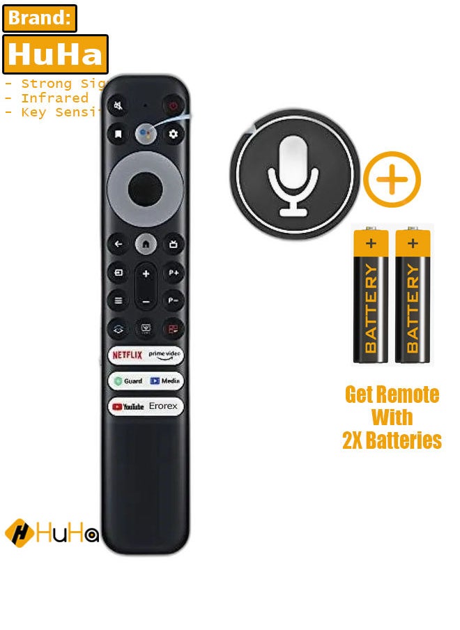 هوها التحكم عن بعد لشاشة TCL 4K سوداء  - Image 2