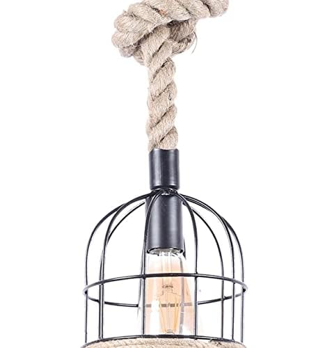 kinis Decorative Hanging Lamp/Pendant Lamp/Ceiling Light to Décor Home/Living Room/Bedroom/Office/Dining/Cafe/Restaurants, Classic Jaali with Rassi, Beige (Pack of 1, with Bulb) - Image 4