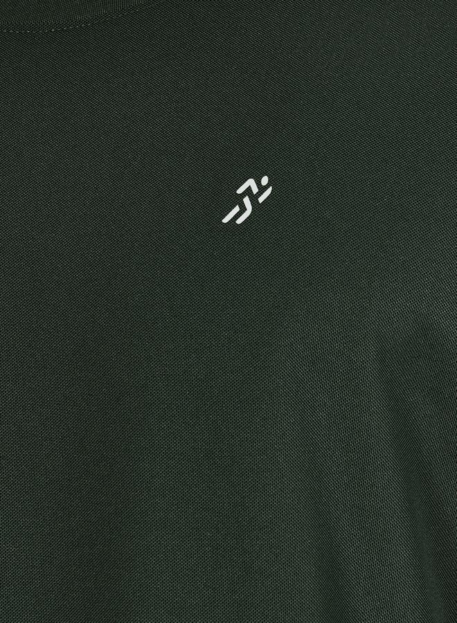 ستايلي اكتيف تيشيرت فضفاض بشعار عاكس للضوء - Image 4