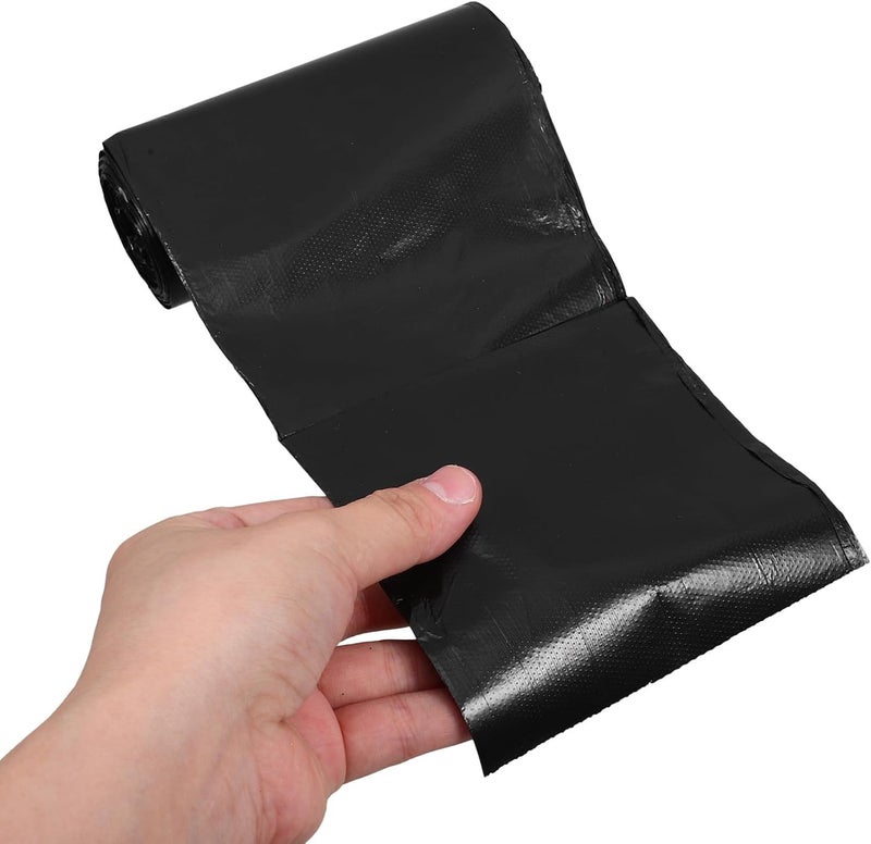 IMIKEYA Black Trash Bags 45×50cm 2.5 Mil Thick 200-count Flat Garbage Bags for Kitchen Bathroom Bedroom Wastebaskets Home Office Use - Image 4