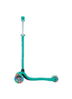 GLOBBER Globber Primo Plus Lights 3-wheel Kick Scooter in Emerald Green  - Image 4