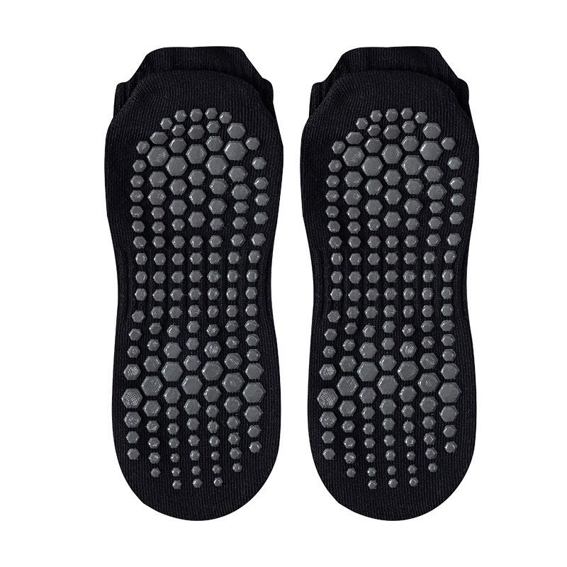 Men's Yoga Socks Non-Slip Cotton Short Socks for Fitness and Training - Image 5