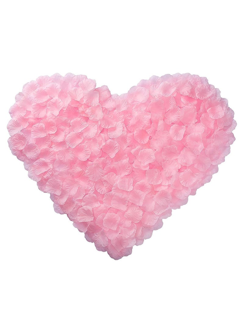 3000 PCS Pink Artificial Silk Rose Petals for Romantic Night, Wedding, Party, Anniversary Flower Decorations - Image 1