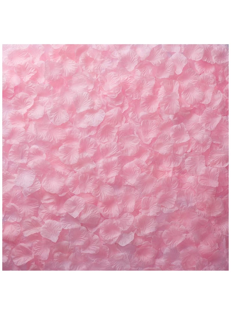 3000 PCS Pink Artificial Silk Rose Petals for Romantic Night, Wedding, Party, Anniversary Flower Decorations - Image 3