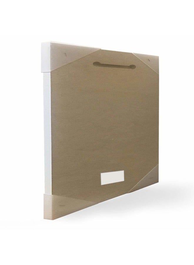 Stupell Industries Pink Peony Florals Glam Lipstick Cosmetic, Design by Martina Pavlova Wall Plaque, 13 x 19, White - Image 3