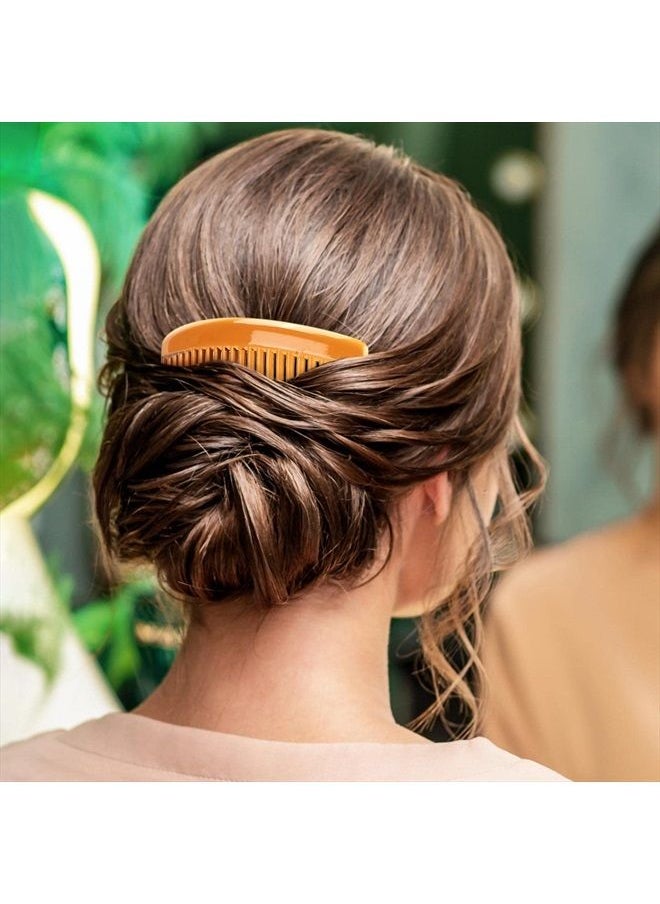 BTYMS - 24 Pcs Plastic Hair Side Combs French Twist Comb with 23 Teeth Fine Hair Clips Decorative Hair Combs for Women - Image 1