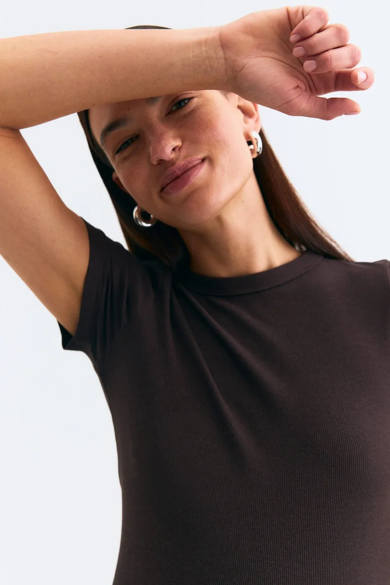 H&M  MAMA Ribbed top for Women | Best Price UAE