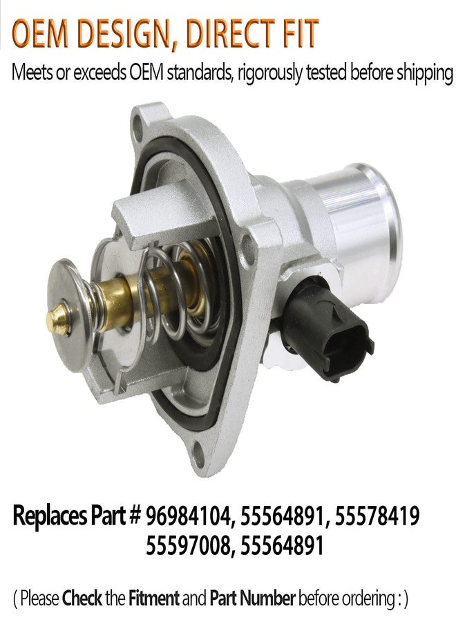 fokes Engine Coolant Thermostat Housing Assembly (96984104) - Image 3
