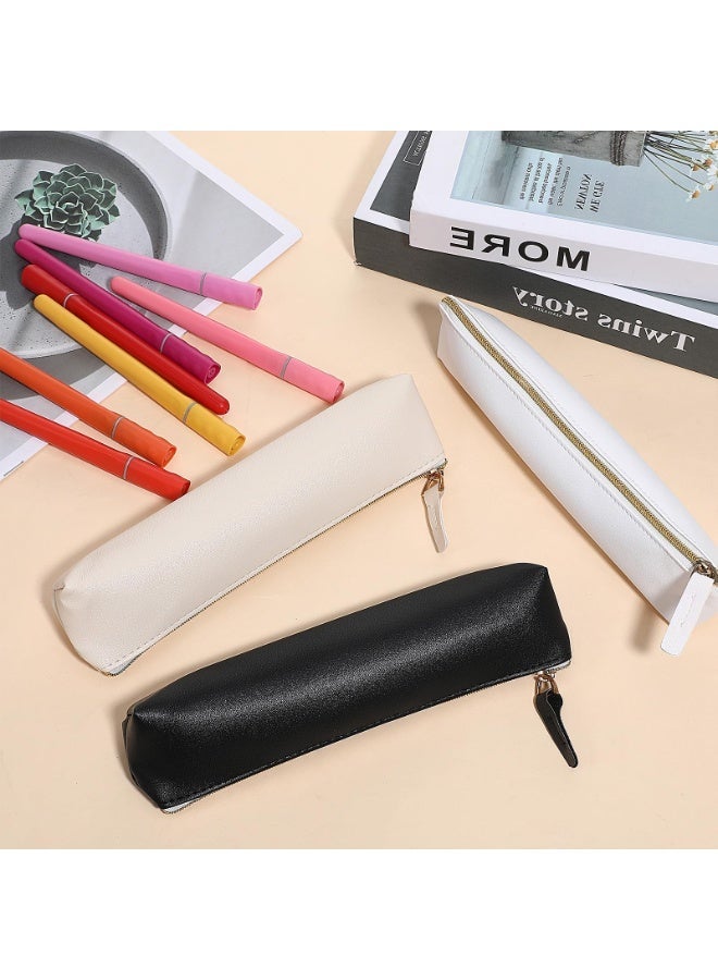 3Pcs Mini Leather Cosmetic Pouches, Portable Small Makeup Coin Bags for Women, Travel Purse Storage Organizer for Cosmetics - Image 5