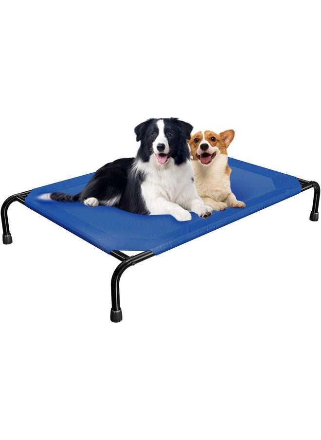 Simple Trending Dog Bed Raised for Extra Large Dog, Waterproof XL Pet Cot, Breathable Big Dog Bed Load 400lb, Blue - pzsku/Z60771FFFE0C10FC0B359Z/45/_/1737031720/995ce813-e1f4-42c7-a01d-0e1acae5e175