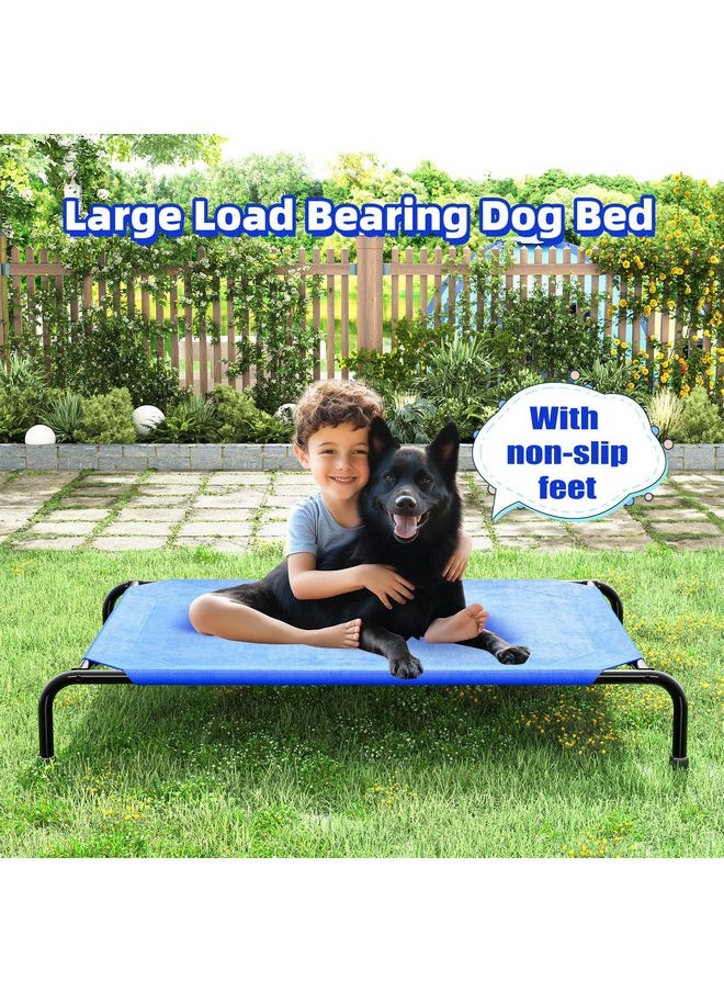 Simple Trending Dog Bed Raised for Extra Large Dog, Waterproof XL Pet Cot, Breathable Big Dog Bed Load 400lb, Blue - pzsku/Z60771FFFE0C10FC0B359Z/45/_/1737031726/ad063ed6-659c-4805-b116-0d9bb4343d9b