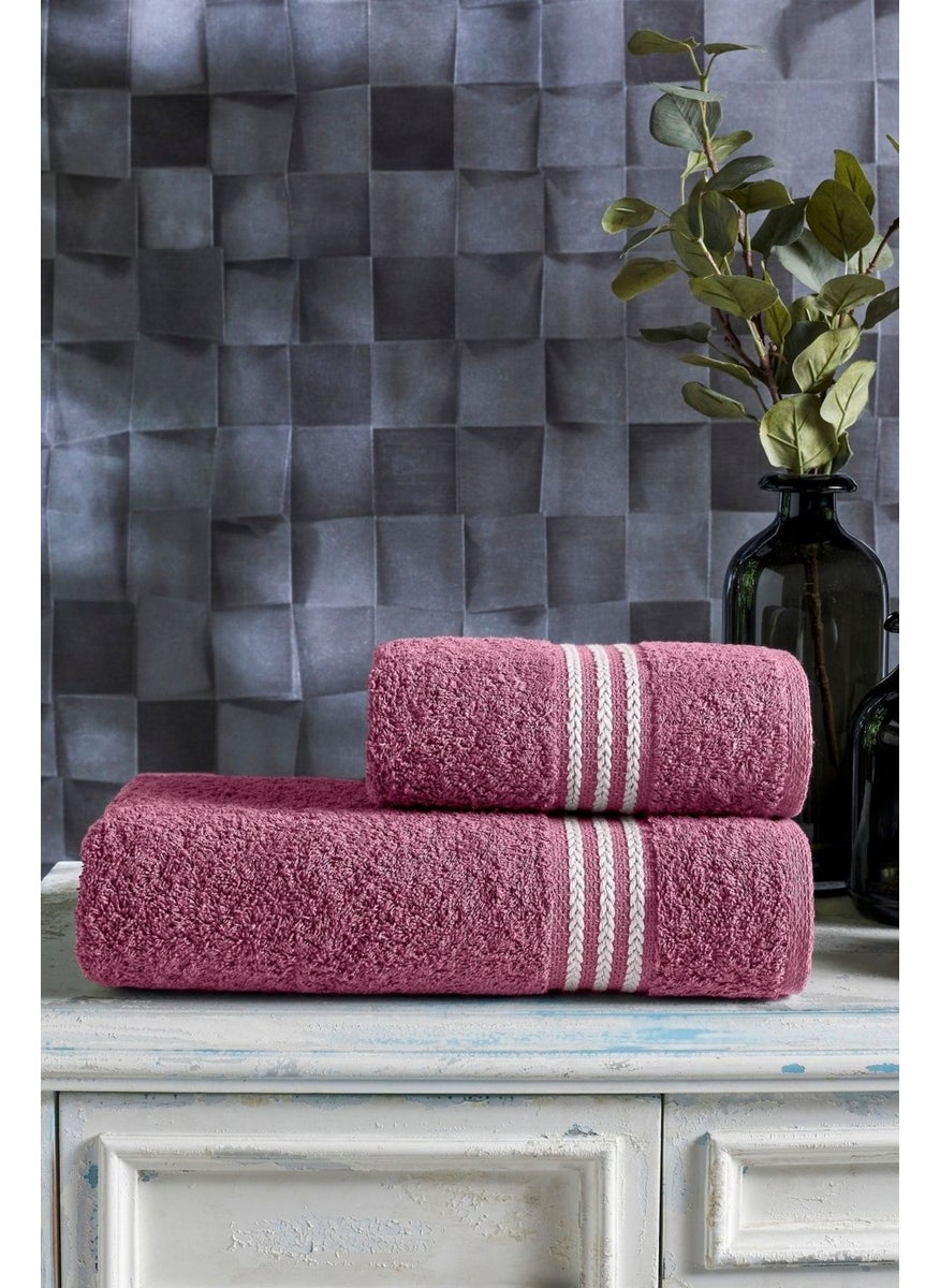 Casnack Veronica 2-Piece Bath Towel Set 