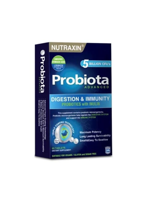 NUTRAXIN Probiota Advanced 60 tablets