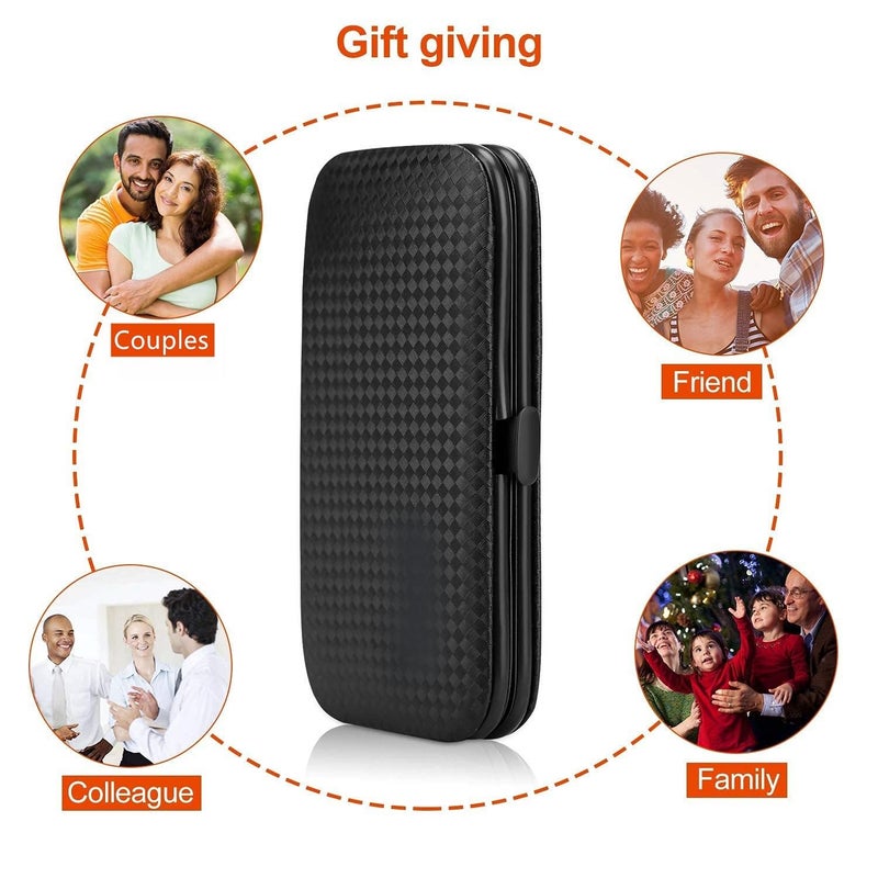 ZIPRON Manicure Set Personal Care Nail Clipper Kit Manicure Professional Manicure Pedicure Set Mens Accessories Personal Care Set Nail Grooming Kit Present for Men Husband Boyfriend Parent - Image 3