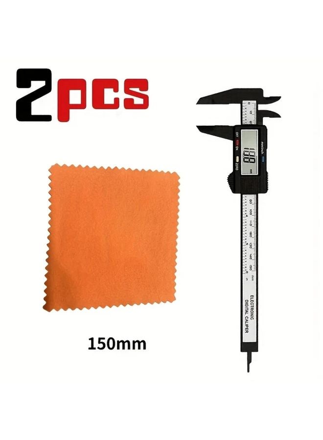 High Precision Digital Display Vernier Caliper 150mm Plastic Measuring Tool - Image 1