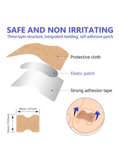 Sefudun 100 Pieces Ingrown Toenail Correction Stickers Elastic Toenail Corrector Patch Ingrown Toenail Corrector Strips Toe Nail Correction File Patches for Aesthetic Feet Relieves Pain Unisex  - Image 5