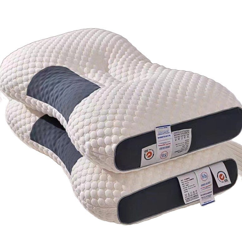 SPA Pillow Pair for Neck Support, Hotel Massage Polyester Fiber Pillow - Image 5