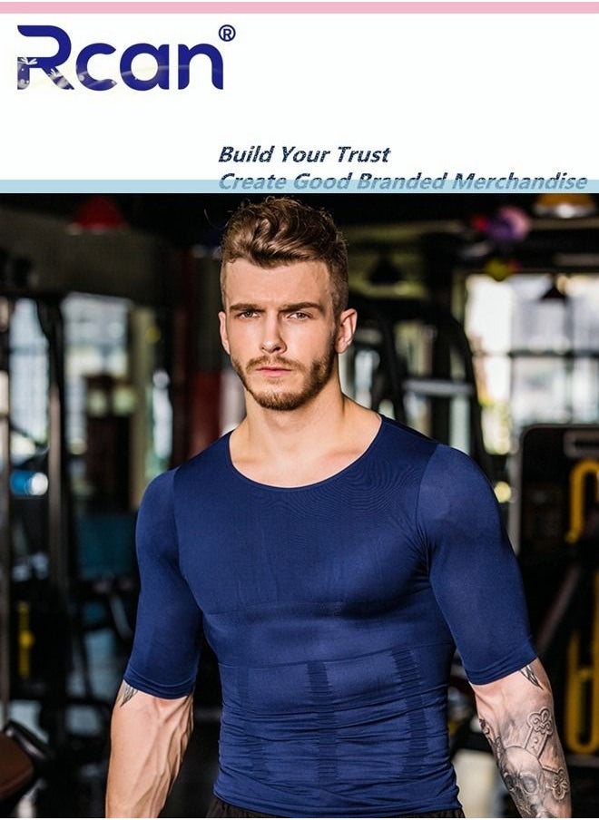 Rcan Men's Shapewear Abdomen Waist Body Underwear Tight Fitting Sports Corset  - Image 1