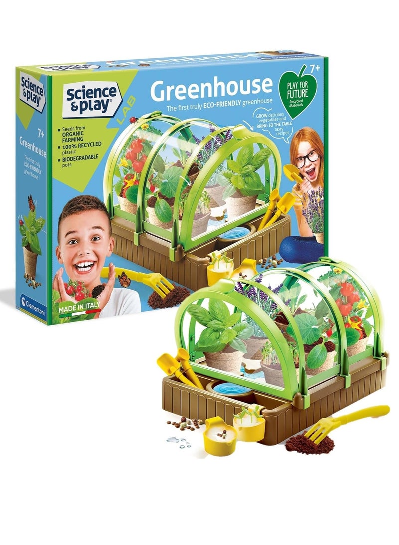 Clementoni Science and Play Greenhouse | Educational & Learning Toys - Image 1
