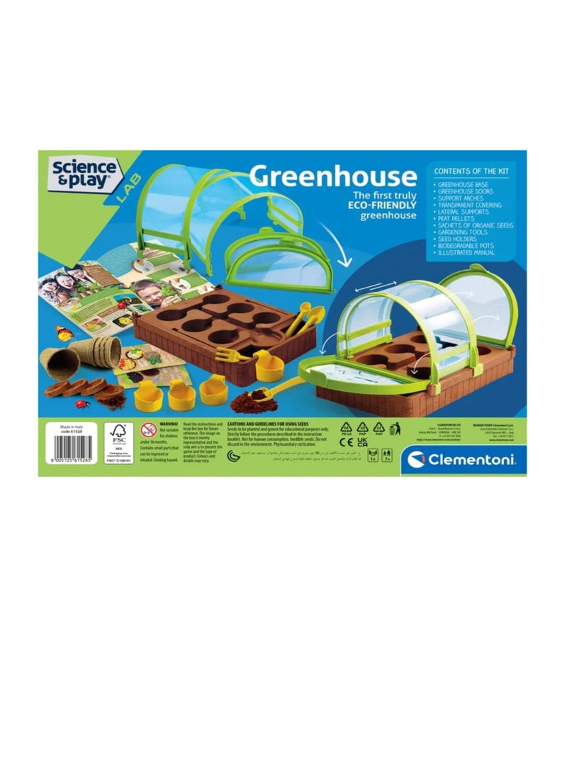 Clementoni Science and Play Greenhouse | Educational & Learning Toys - Image 3