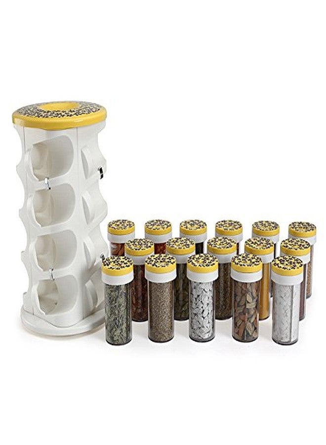Go Hooked Spice Tower Majestic 16 Jar (Flower Yellow) - Image 4