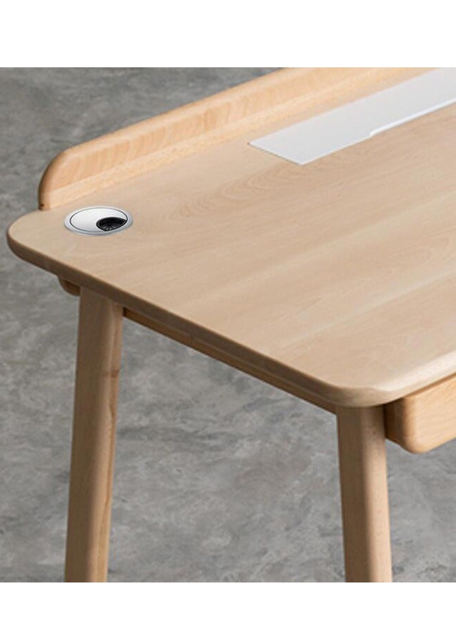 حمالة المكتب لمنظم الأسلاك، الكمبيوتر الكمبيوتر كمبيوتر كمبيوتر حمالة بلاستيكية لمكتب الكمبيوتر، منظم كبل مثبت بفتحة، حزمتان (53 ملم، فضي) - Image 4