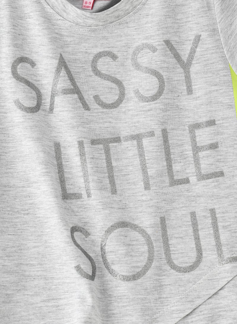 Jelliene Knit top with print in front - Image 3