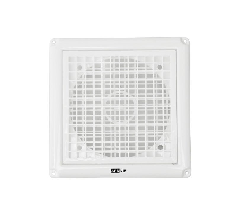 Ardnib 6 Inch Square Vent Cover For Chimney Pipe outer Vent Cover/Air Vent Cover/Cowl Cover Pack 1 - Image 1