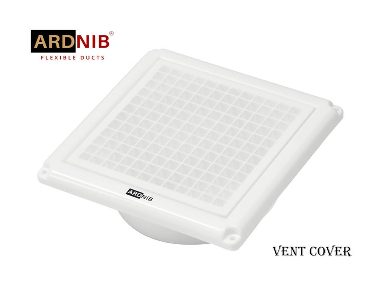 Ardnib 6 Inch Square Vent Cover For Chimney Pipe outer Vent Cover/Air Vent Cover/Cowl Cover Pack 1 - Image 3