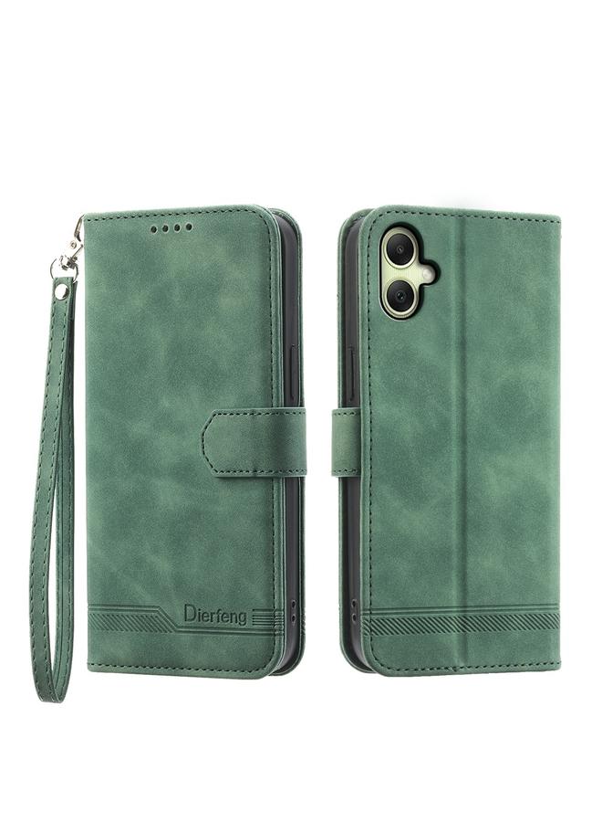S-TOP Case For Samsung Galaxy A06 4G Dierfeng Dream Line TPU + PU Leather Phone Case - Image 1