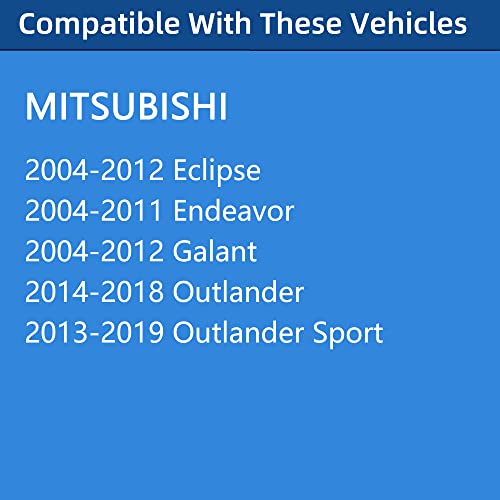 ROVIKE Gas Cap, Fuel Cap For Mitsubishi 2004-2012 Eclipse, 2004-2008 2010-2011 Endeavor, 2004-2012 Galant, 2014-2018 Outlander, 2013-2019 Outlander Sport Replace 1711A004 - Image 2