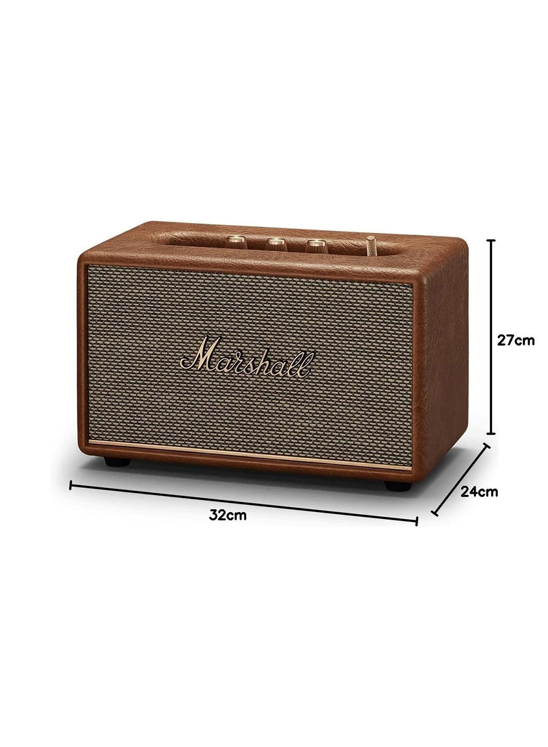 Marshall Acton Iii 60W Wireless Speaker - Brown