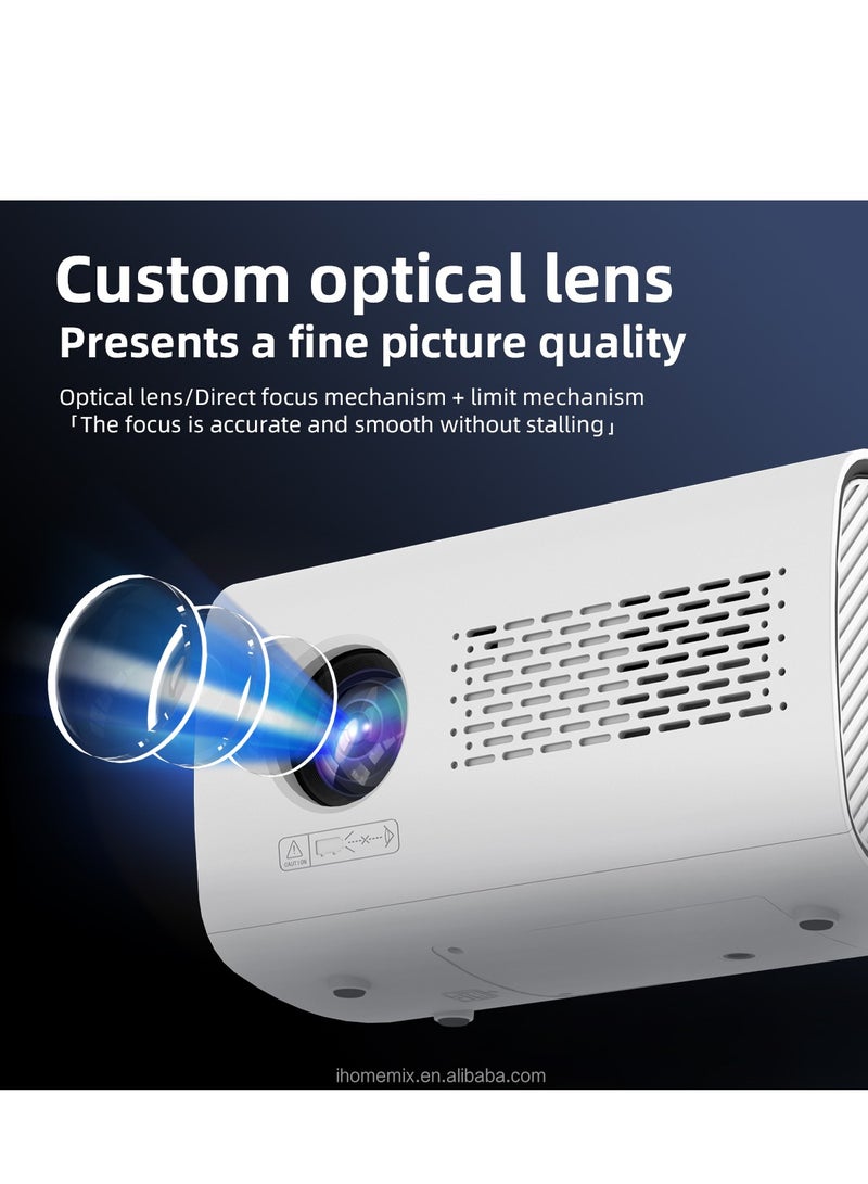 Joshberg Smart HD Projector Mini Multi-functional Portable HD video Projector for Home Gaming Hotels and Apartments - Image 5