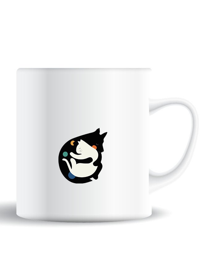 Theodor Premium Quality Two Sided Printed Coffee Mug Tea Cup More Hugs For Home Office, Kids Men Women - Image 1