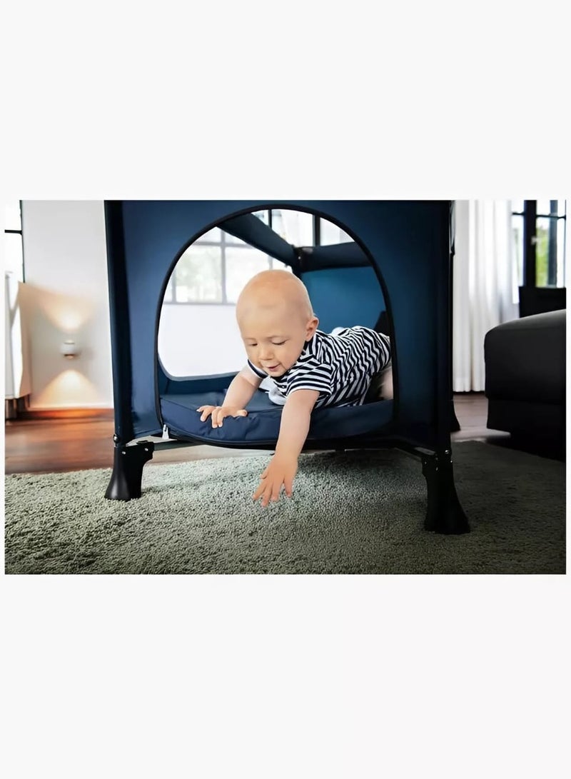 BABYCARA Playpen Cot Foldable Baby Bed With Zipper Door And Carrying Bag 120x60  - Image 4