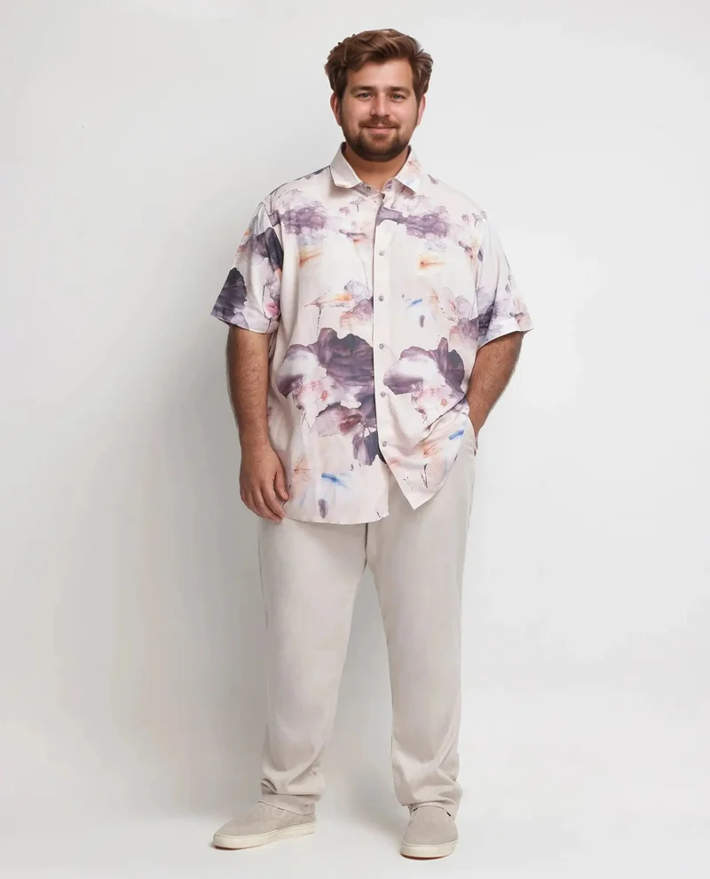 Rare Rabbit Men's Floral Print Shirt