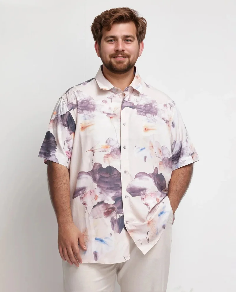 Rare Rabbit Men's Floral Print Shirt