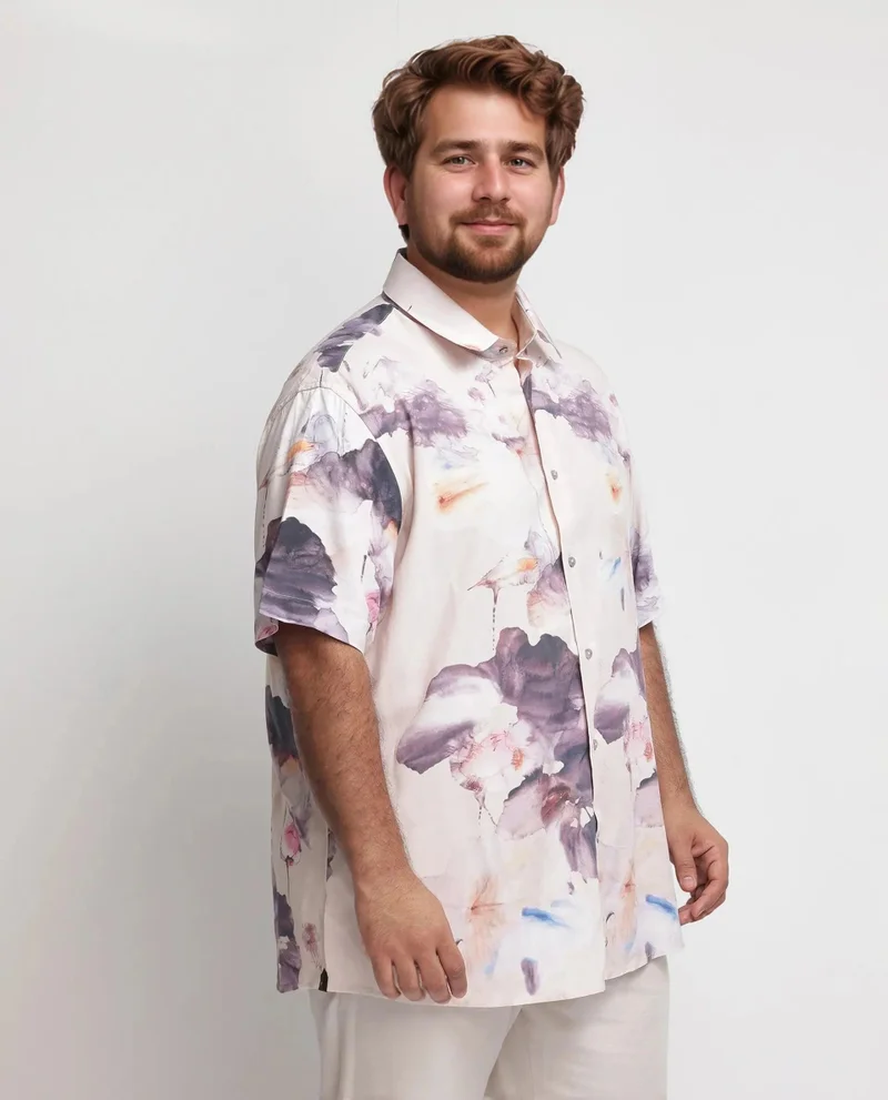 Rare Rabbit Men's Floral Print Shirt