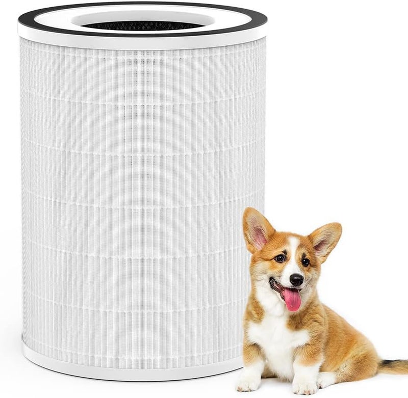 Afloia Washable  Removable Pet Replacement Filter 360 3Stage Filtration Compatible with KiloKILOPROMIROMIROPRO Air Purifiers