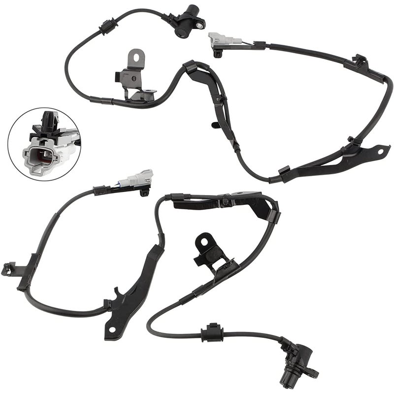 WEDOAUTO 2Pcs Front ABS Wheel Speed Sensor for Toyota Sequoia 2001-2007 & Tundra 2000-2006 - Image 2