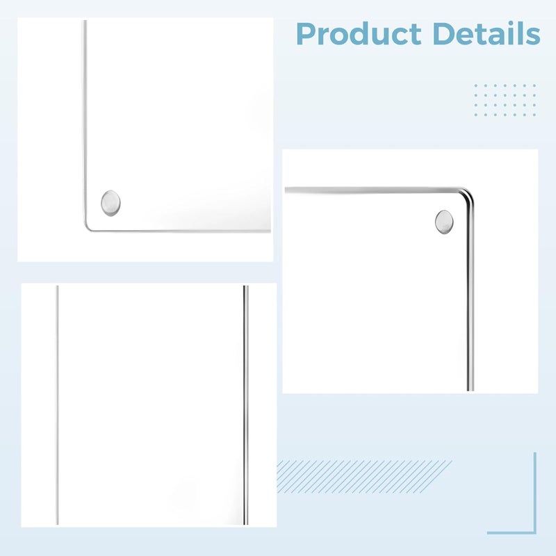 Acrylic Car Picture Frame, 4 Pcs Clear 3.54 X 2.36 in Photo Holder with Clip for Sun Visor, Horizontal & Vertical Display, Non-Yellowing, for Photos, Vehicle, Home - Image 2