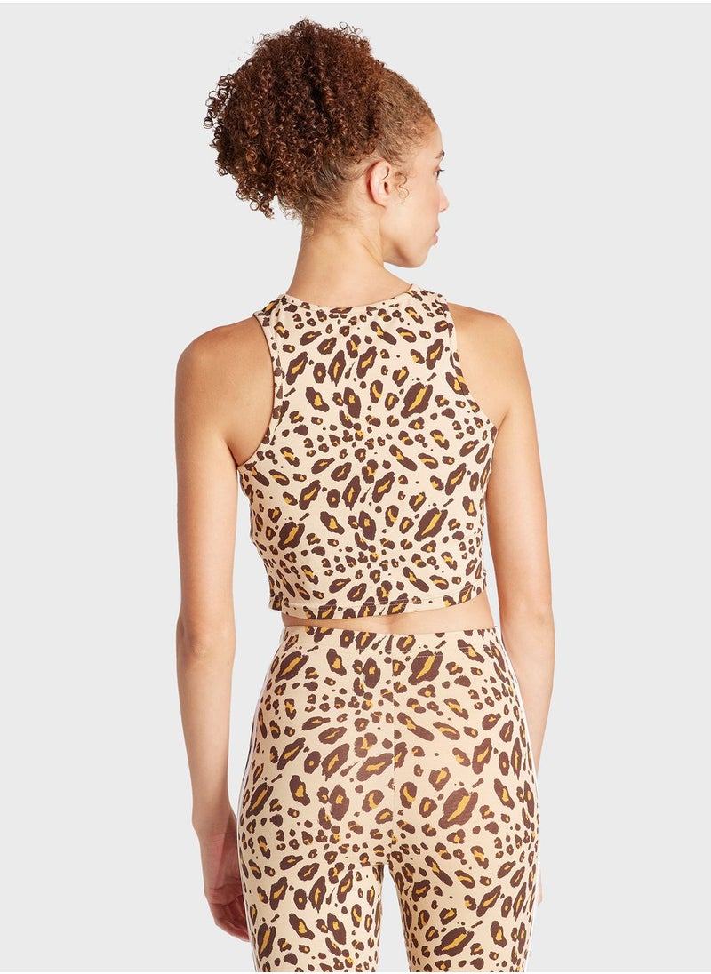 Adidas - Animal Cropped Tank - Image 1