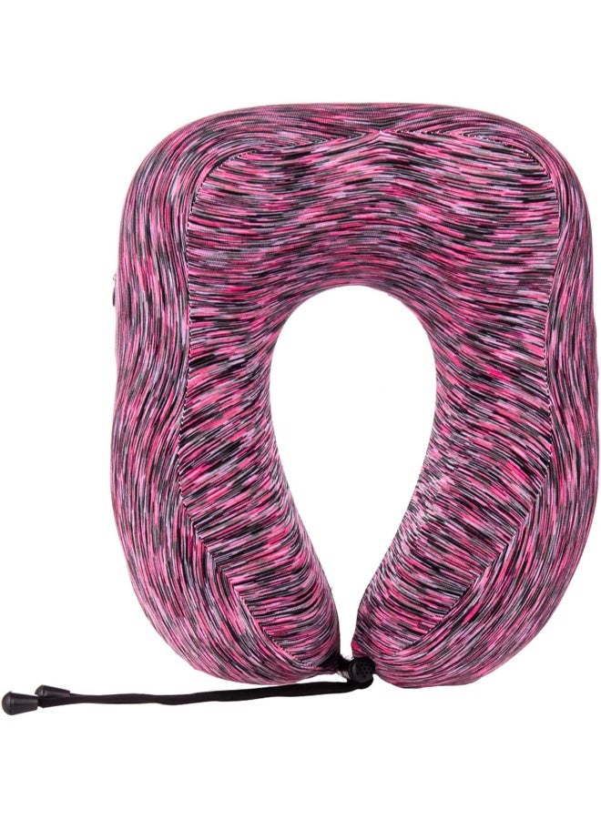 AKDC AKDC Neck Pillow 27Cm X 20Cm X 13Cm Pink, Multicoloured - Image 3