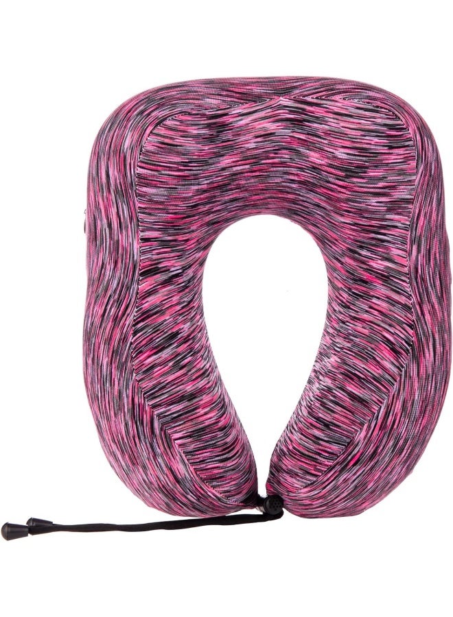 AKDC AKDC Neck Pillow 27Cm X 20Cm X 13Cm Pink, Multicoloured - Image 2